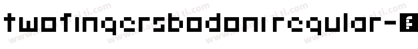 twofingersbodoni regular字体转换